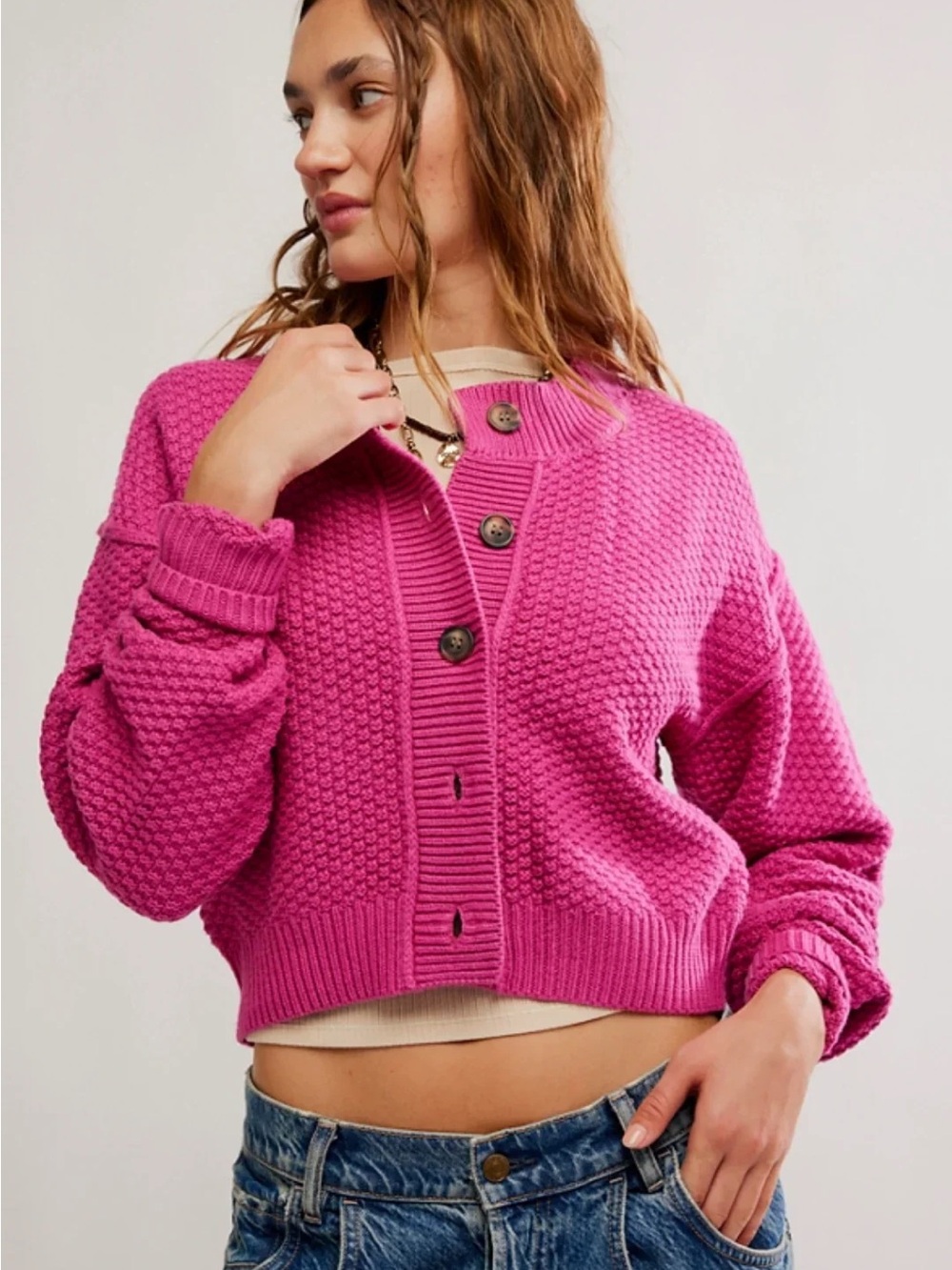 Free People Lila Cardigan Sweater